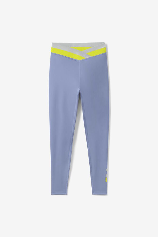 Fila Pants Peerless 7/8 Legging Womens Blue - India DVK-260173